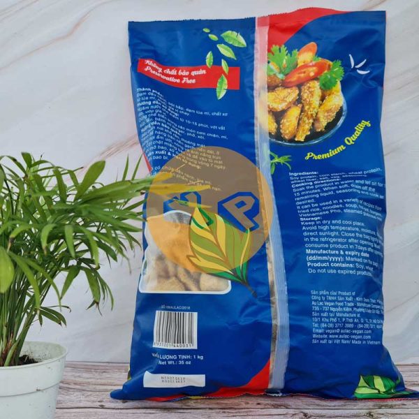 Heo lát chay Âu Lạc gói 100g - 1 Kg - Ảnh 4