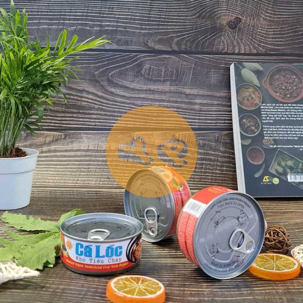 Cá lóc kho tiêu chay Âu Lạc lon 140g - Hình ảnh 5