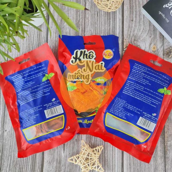 Khô nai miếng chay Âu Lạc gói 50g - Ảnh 5