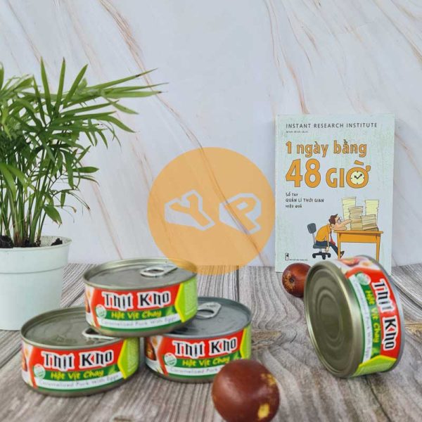 Thịt kho hột vịt chay Âu Lạc lon 150g