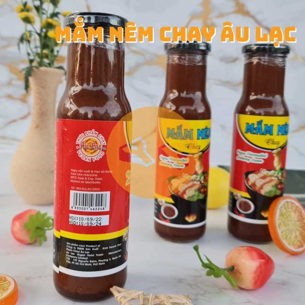 Mắm nêm chay Âu Lạc chai thủy tinh 280ml - Ảnh 3