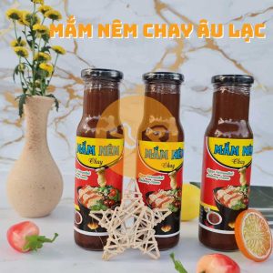 Mắm nêm chay Âu Lạc chai thủy tinh 280ml