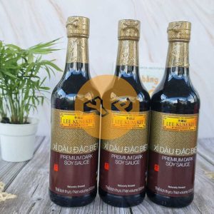 Xì dầu đặc biệt (hắc xì dầu) Lee Kum Kee chai thủy tinh 500ml