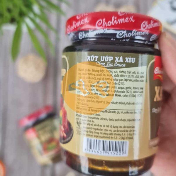 Sốt ướp xá xíu Cholimex hủ thủy tinh 200g - Ảnh 3