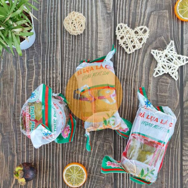 Chả lụa lá chay Thanh Dũng gói 500g - Hình ảnh 4