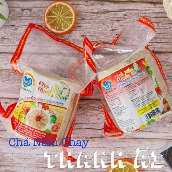 Chả nấm thuần chay Thanh Ái gói 500g