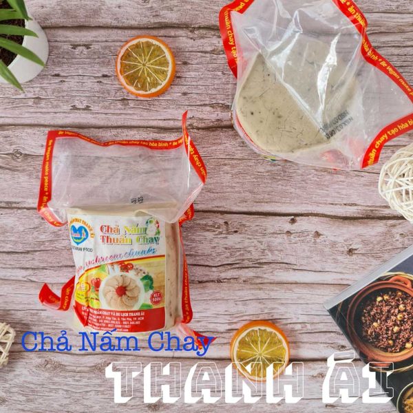 Chả nấm thuần chay Thanh Ái gói 500g - Ảnh 3
