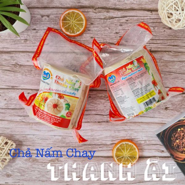 Chả nấm thuần chay Thanh Ái gói 500g - Ảnh 2