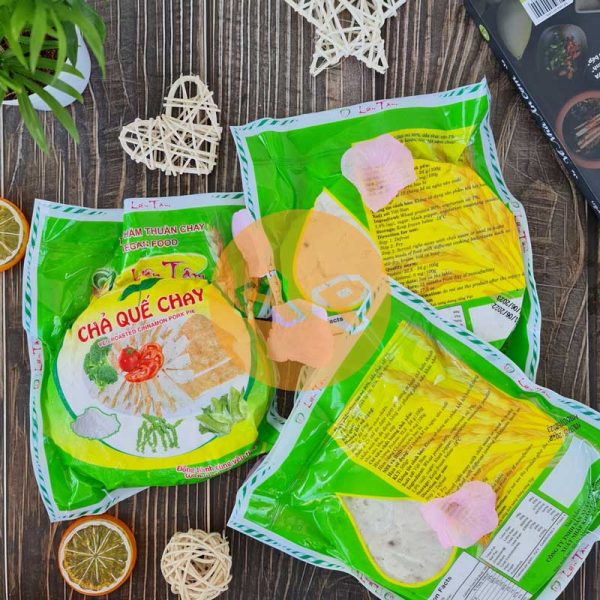 Chả quế chay Liên Tâm gói 500g - Hình ảnh 2