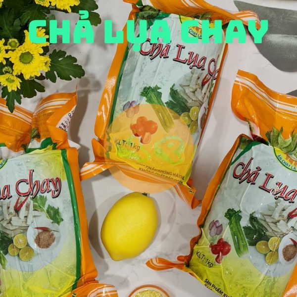 Chả lụa chay Quang Lạc gói 1 Kg - Hình ảnh 2