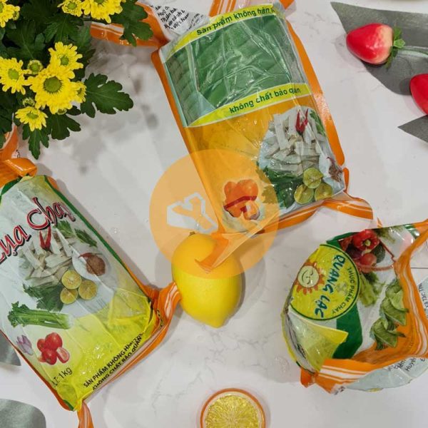 Chả lụa chay Quang Lạc gói 1 Kg - Hình ảnh 4