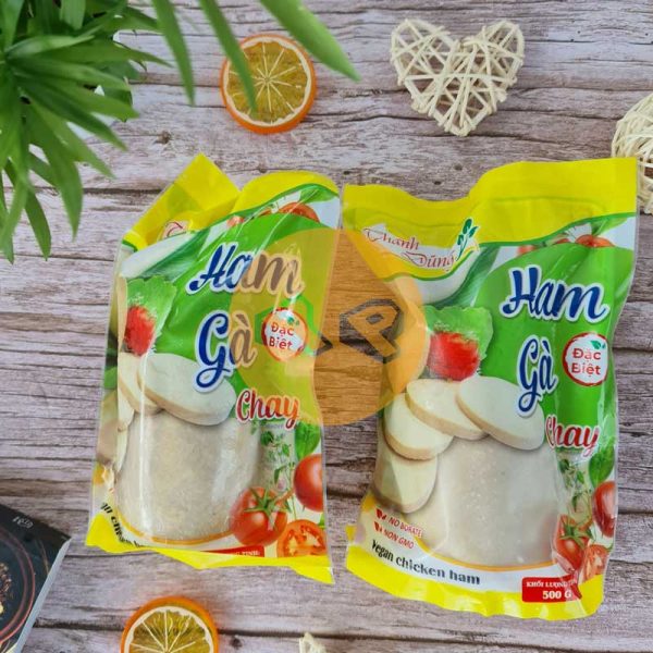Ham thịt (gà) chay đặc biệt Thanh Dũng gói 500g - Ảnh 3