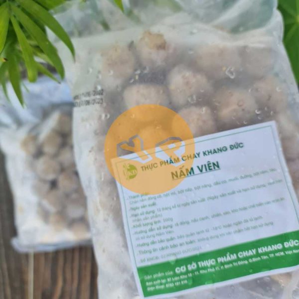 Nấm viên chay Khang Đức gói 500g - Ảnh 2