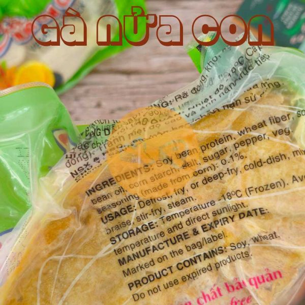 Gà nửa con chay Âu Lạc 150g - Ảnh 13