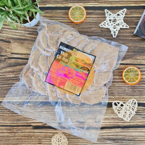 Hamburger thịt có hạt chay Âu Lạc gói 200g - 1 Kg - Ảnh 2