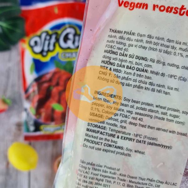 Vịt quay chay Âu Lạc gói 500g - Ảnh 5
