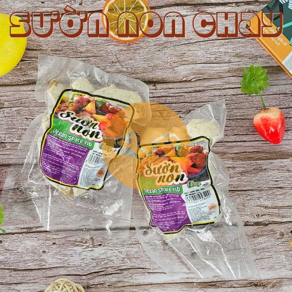 Sườn non lạnh chay Âu Lạc gói 200g - Ảnh 2