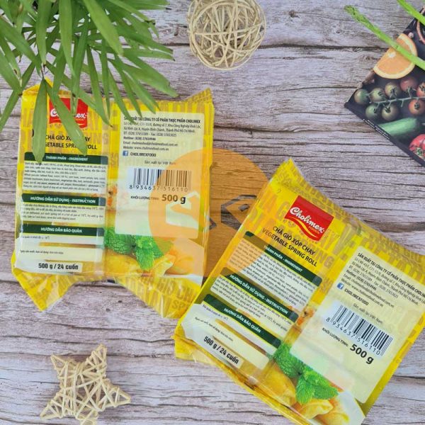 Chả giò xốp chay Cholimex gói 500g - Ảnh 3