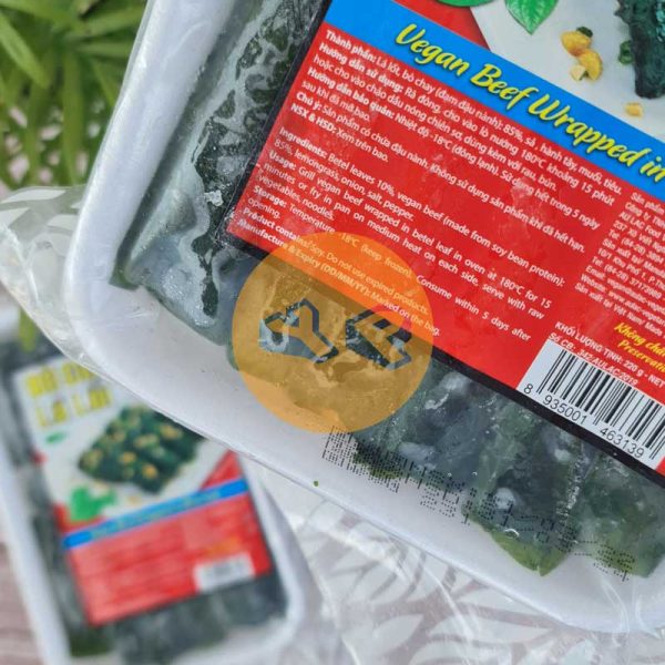 Bò cuốn lá lốt chay Âu Lạc khay 220g - Ảnh 4