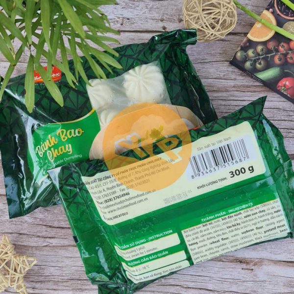 Bánh bao chay Cholimex (gói 6 cái) 300g - Ảnh 3