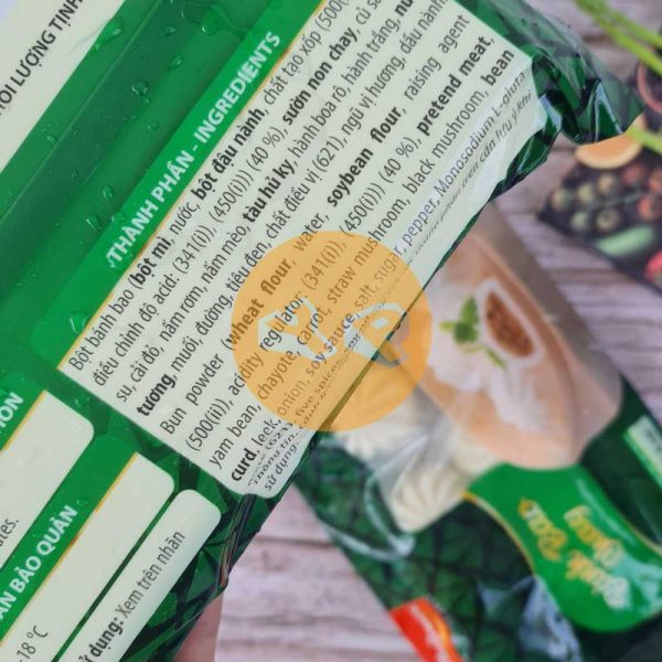 Bánh bao chay Cholimex (gói 6 cái) 300g - Ảnh 4