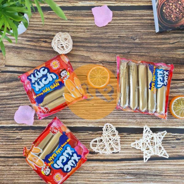 Xúc xích tiệt trùng chay Âu Lạc gói 150g - Ảnh 3
