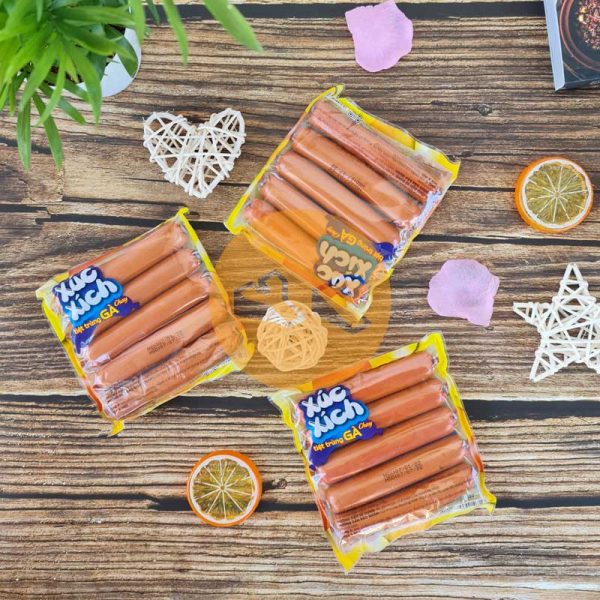 Xúc xích tiệt trùng chay Âu Lạc gói 150g - Ảnh 4