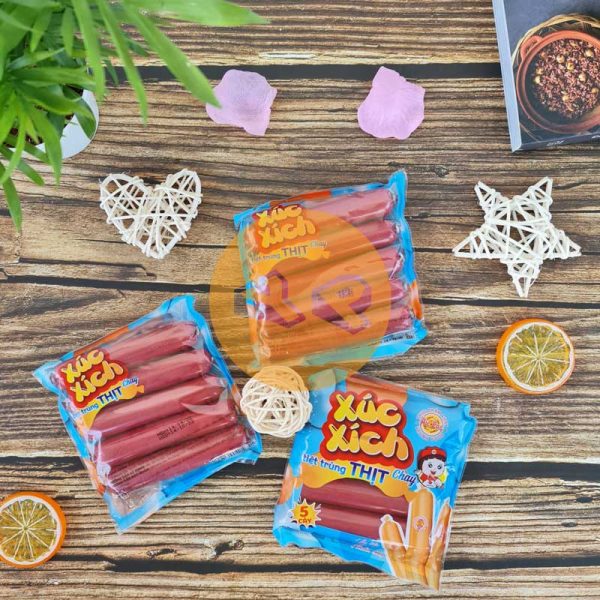 Xúc xích tiệt trùng chay Âu Lạc gói 150g - Ảnh 5